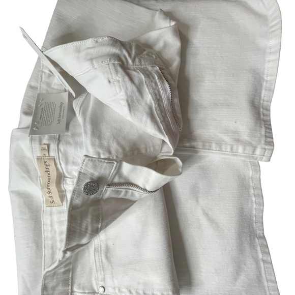 Soft Surroundings Wide leg crop jeans Size 12 - Picture 13 of 15